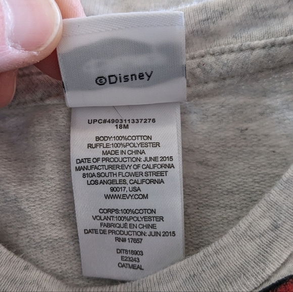 Disney Minnie Mouse Glasses Dress 18m - Picture 5 of 5